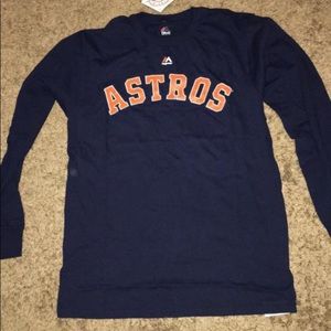 Long sleeve medium Houston Astros t shirt